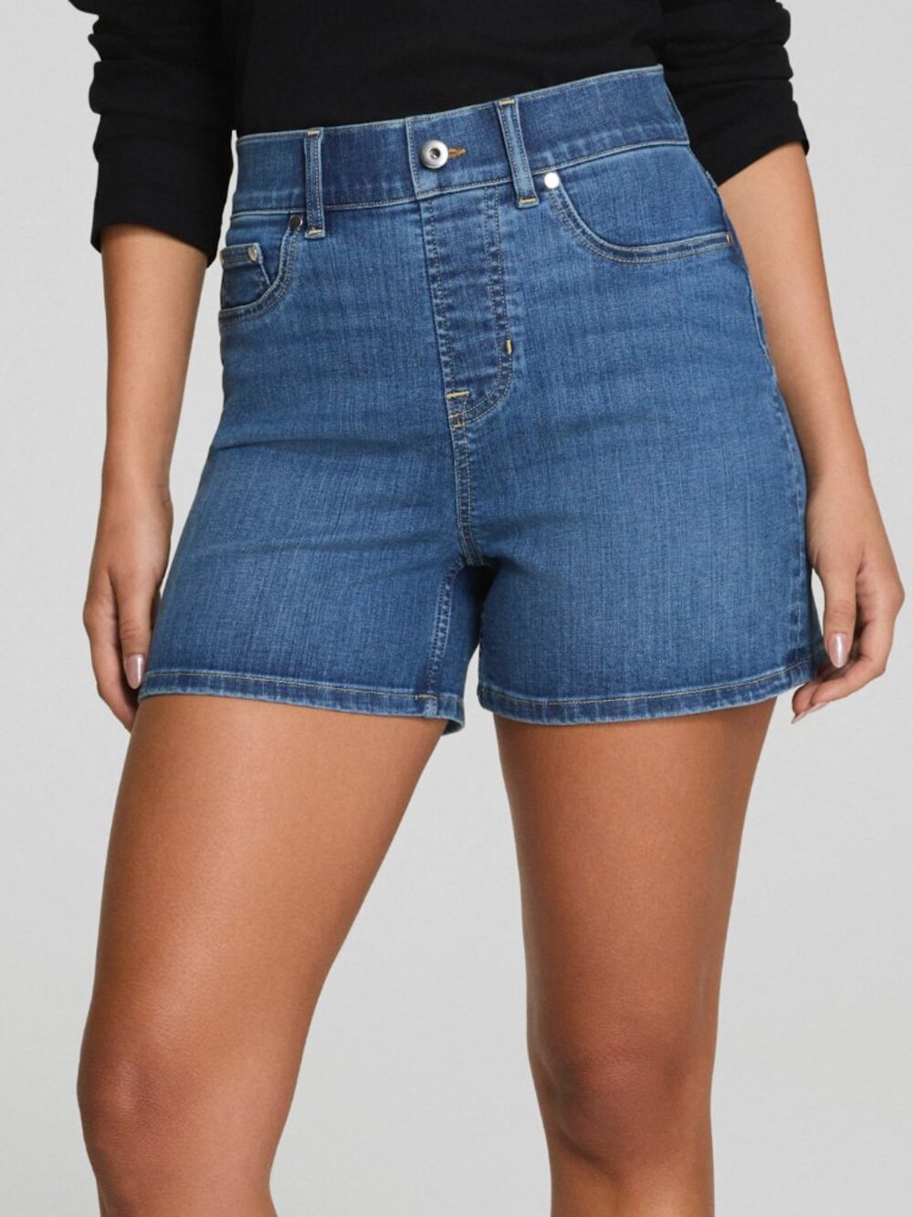 NWT Spanx Denim Shorts Size S